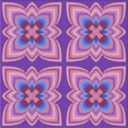 thumbnail image 1 of Ahgly Company Machine Washable Indoor Square Transitional Orchid Purple Area Rugs, 4' Square, 1 of 7