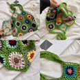 thumbnail image 5 of CoCopeaunt Crochet Tote Bag Aesthetic Boho Knitted Bag Floral Crochet Hobo Bag Purse Cute Fairycore Shoulder Bag for Women, 5 of 6