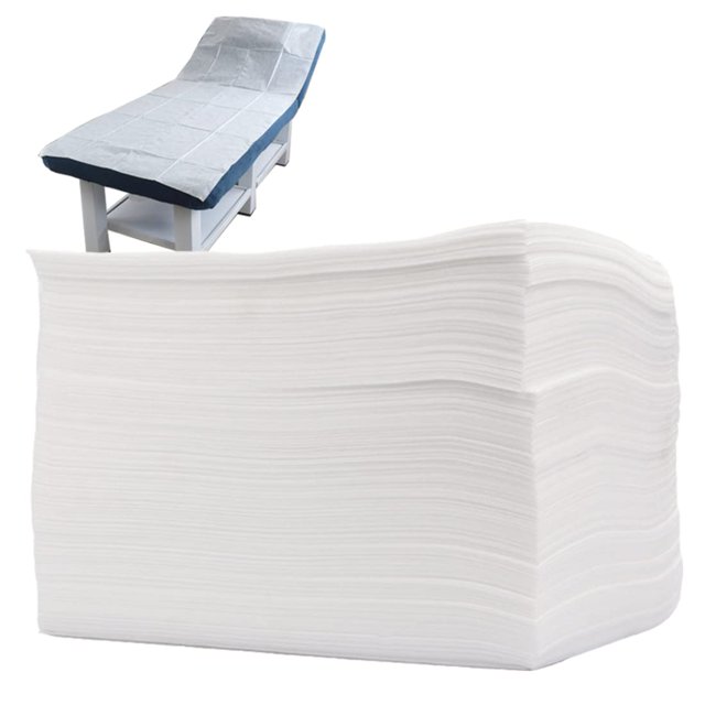 Sábanas desechables YEEOZOE 100 unidades para mesa de masaje blancas