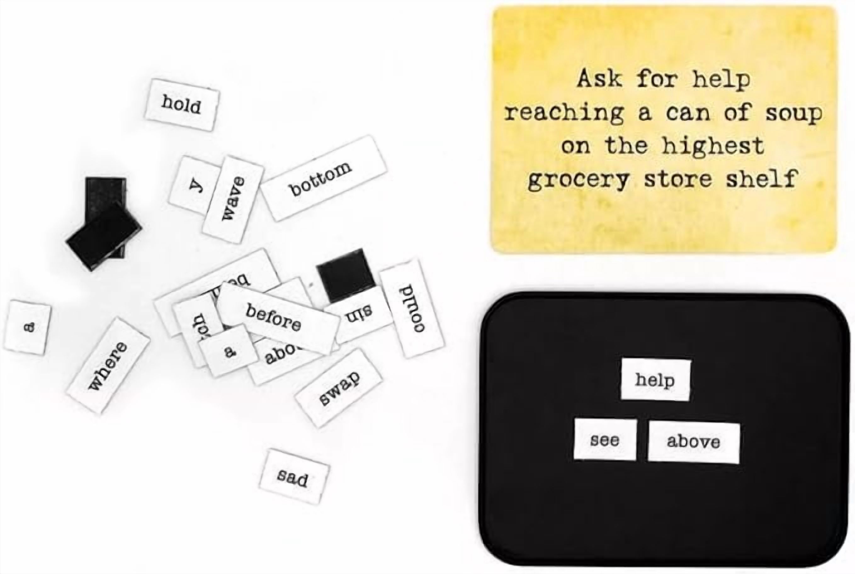 Ransom Notes House Party Edition, Word Magnet Game photo 5