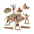 thumbnail image 1 of koolsoo 10 Pièces Primitive Gens Décor Collection Créative Primitive Gens Statue, 1 of 9