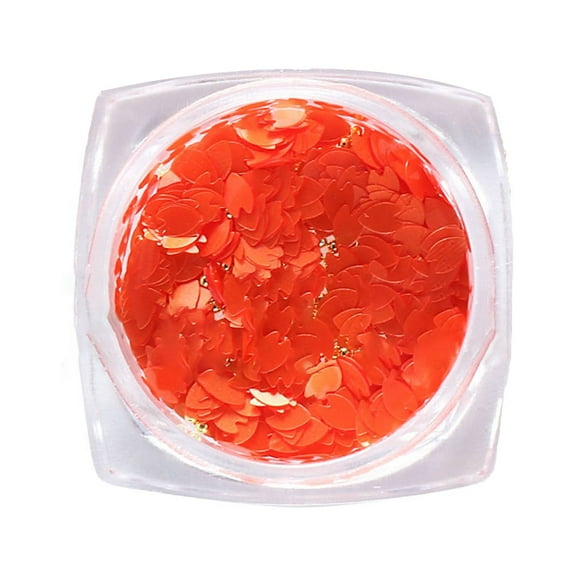 UDIYO 1 Box Nail Decoration Exquisite Shape Waterproof Resin Cherry Blossom Petal Leaves DIY Nail Art Decorations Nail Supplies
