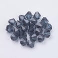 thumbnail image 2 of GKNET Imitation Austrian Crystal Beads Grade AAA Faceted Bicone 3mm/6mm for Jewelry-MarineBlue-3mm (100pc/bag), 2 of 6