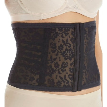 

Women s Rago 827 Lacette Total Tummy Control Waist Cincher (Black L)