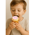 thumbnail image 3 of 24 Edible Baby Shower Cupcake Toppers – It’s a Girl Theme – African American Baby Girl Decorations – DIY Party Supplies for Pink Baby Shower Cupcakes, 3 of 5