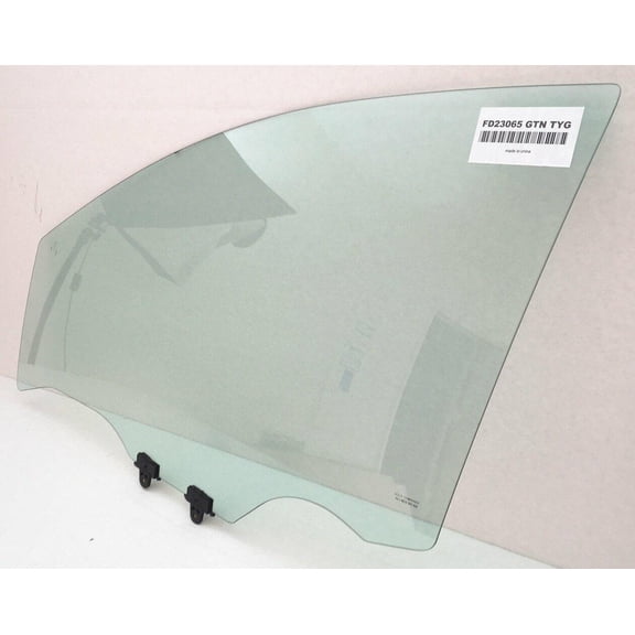 Driver Left Side Front Door Window Door Glass Compatible with Nissan Versa 4 Door Hatchback 2007-2013 Models / Versa 4 Door Sedan 2007-2011 Models