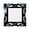 Black, variant on Elegant Square Wall Mirror with Ornate Decorative Frame, 20x20 Inch, Ideal for Living Room, Bedroom, or Office Decor Black