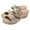 Grey, variant on huanledash Vintage Women Flowers Open Toe Wedge Sandals Outdoor Slip On Platform Shoes