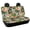 Tropical Leaves Print, variant on FUIALDOLG Tropical Leaf Rear Bench Seat Covers for SUV, 2 Piece Non-Slip Durable Back Seat Covers, Waterproof Dirt Proof Car Interior Decoration