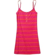 No Boundaries - Juniors' Stripe Henley Dress