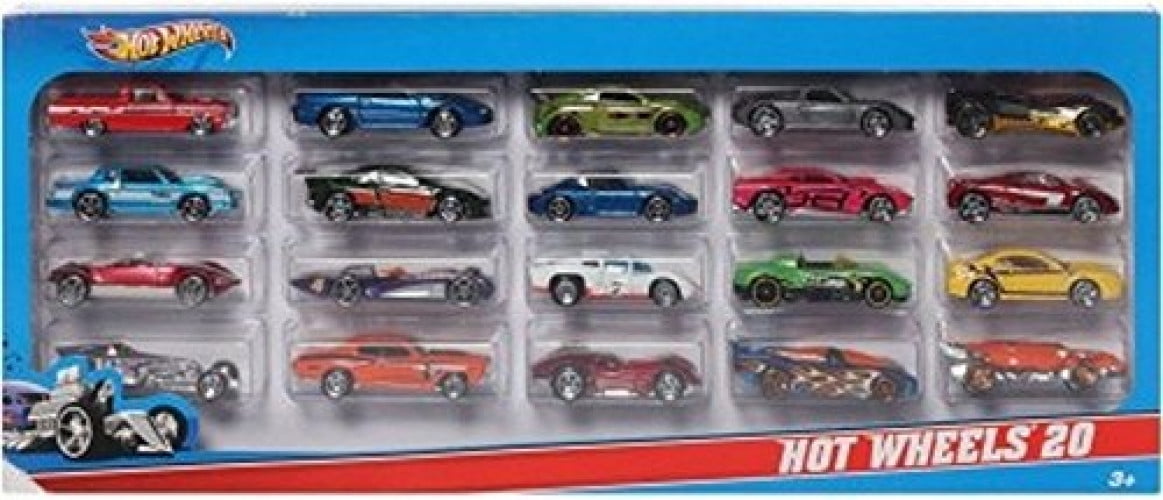 hot wheels 20 pack walmart