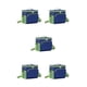 thumbnail image 3 of Bearachild Fiambrera Tamaño de la bolsa Material ligero Tessuto Oxford Aislamiento térmico Bolsa de almuerzo aislada Cian Type2 NO2, 3 of 6