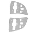 thumbnail image 3 of 2 piezas de cubierta de botón de volante redondo de repuesto para Mercedes Benz Clase A/B/C/E 2020, 3 of 14