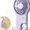 Purple, variant on JELLOO Portable Mini Fan with Carabiner - 3 Adjustable Speed Settings, Rechargeable Handheld Personal Fan for Outdoor, Travel, Desk & Daily Use