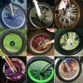 thumbnail image 5 of 72Pcs Bike Motorcycle Wheel Spoked Skin Covers Pipe For Motocross Bike Cool Accessories 9 Colors 24CM/17CM fluorescent Yellow, 5 of 9