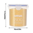 thumbnail image 3 of Ohufall 6-piece 9-piece Sealed Jar Set Airtight Food Storage Containers Household Storage Box For Grain Snack And Nut Organization, 3 of 7