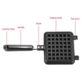 thumbnail image 3 of Youkk Home Bakery Non-stick Waffle Maker Waffle Heating Mold Pan Mould Tray Plate Kitchenware Baking Tool, 3 of 6