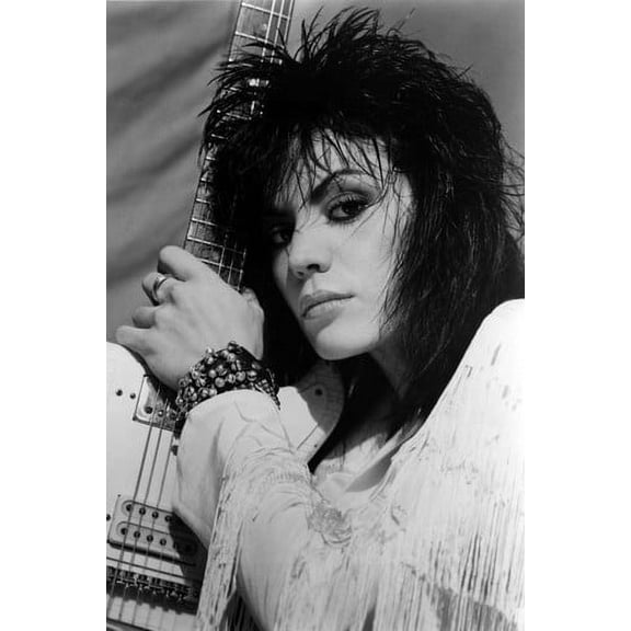 Joan Jett Cool Punk Rock Image With Guitar 24x36 Poster