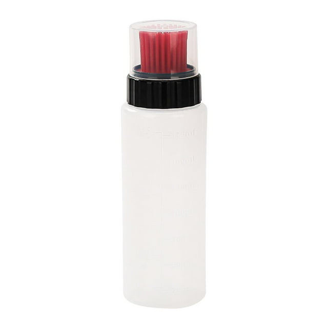 Botella dispensadora de aceite, botellas para condimentos, botellas exprimibles a prueba de fugas para exteriores, para restaurante, barbacoa, cocina, Rojo 175ml Macarena Botella exprimible