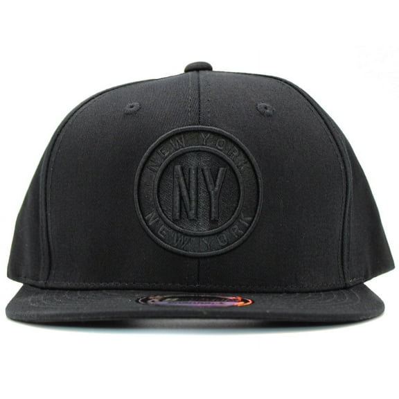 New York City Circle City Embroidered Snapback Adjustable Baseball Cap Mens Womens