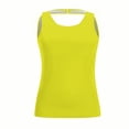 thumbnail image 4 of BUIgtTklOP Tankini Swimsuits for Women Clearance,Women Classic Print High Neck Tops Bathing Suit Tops for Tank Tops Swimsuits, 4 of 5