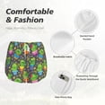thumbnail image 6 of Lsque Cactus In Pots Printed Women's Running Shorts with Liner Pockets,Elastic Quick Dry Workout Athletic Gym Yoga Shorts,Womens High Waist Shorts-Medium, 6 of 9
