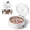 WHITE, variant on Automatic Cat Feeder Wet Food for with Refrigeration & Pre-Heating, Pet Food Dispenser with Night Vision Camera, App-Control Auto Cat Feeder with Food-Grade Stainless Tray