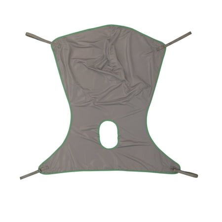 Invacare Premier Comfort Full Body Sling with Commode Opening for Patient Lifts, 500lb. Weight Capacity, Polyester Fabric, Large, 2451094