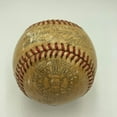 thumbnail image 3 of 1936 Joe Dimaggio Rookie Single Signed American League Harridge Baseball, 3 of 10