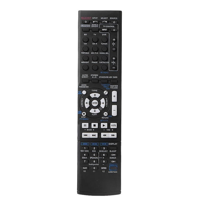 Remote Control For Pioneer AV Receiver AXD7623 VSX-819H-S VSX-819H ReplaceSurprise Gift:Black Great Gift
