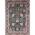 thumbnail image 1 of Ahgly Company Machine Washable Indoor Rectangle Industrial Modern Bakers Brown Area Rugs, 8' x 10', 1 of 7
