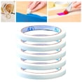 thumbnail image 4 of Abbracc Wide Masking Tape Labeling Supplies Writable Rolls Paper General Purpose Masking White 5PCS 15mm, 4 of 9