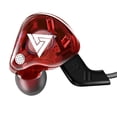 thumbnail image 1 of pitrice QKZ AK6 Écouteurs Sport Intra-Auriculaires 3,5 mm avec Micro Rouge, 1 of 9