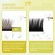 thumbnail image 5 of Extensiones de pestañas GLAMLASH 5D W con abanicos premontados color marrón, 5 of 8