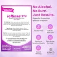 thumbnail image 6 of ioRinse RTU Halitosis Mouthwash for Fresh Breath, Dentists' Top Choice, Alcohol Free & Fluoride Free Molecular Iodine Oral Rinse, Soft Mint, Professional Clean Mouth Wash, RTU Mouthwash 33.8 oz, 6 of 9