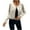 White womens coat, variant on Gifts Womens Fringe Jacket Suede Coats for Women Party Club Fashion Solid Tassel Cropped Coat Long Sleeve Button Fall Lightweight Faux Leather Outwear Winter Fringe Jacket
