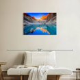 thumbnail image 2 of Elephant Stock Torres Del Paine Wall Art - Horizontal Canvas Wall Art - Living Room Wall Decor - Nature Canvas - Teal And Blue Decor - 30" x 20", 2 of 8