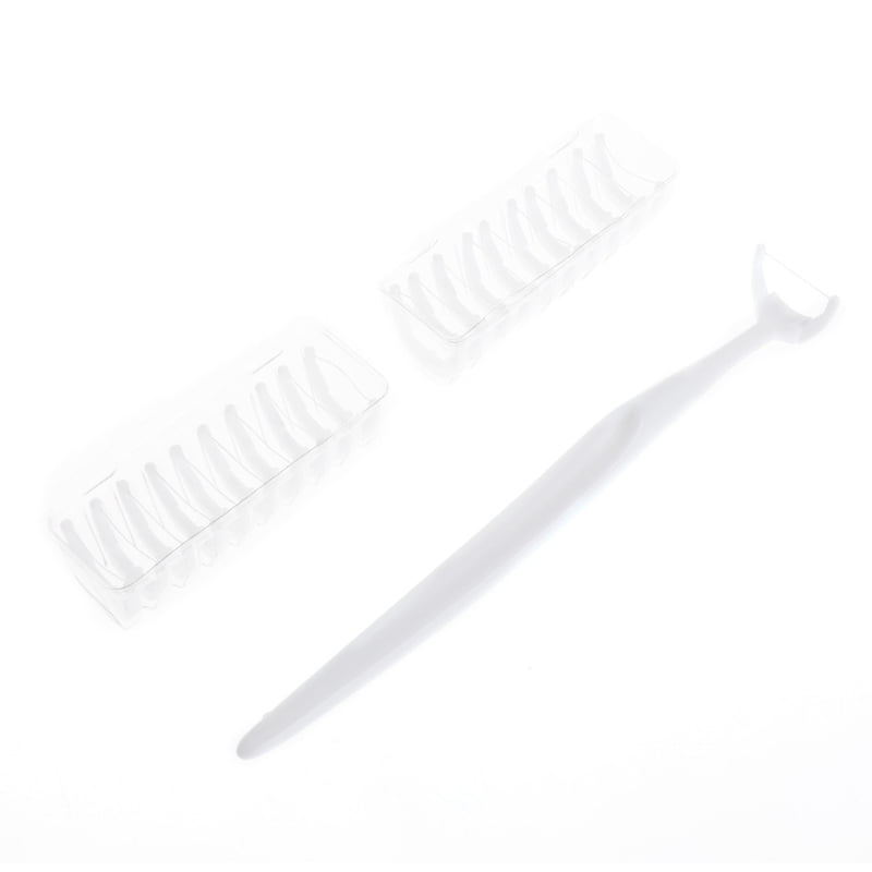 BE-TOOL 20/60 Pcs Dental Floss Heads with Floss Handle Cleaners Floss Oral Hygiene Dental Cleaning Tools Daily Use