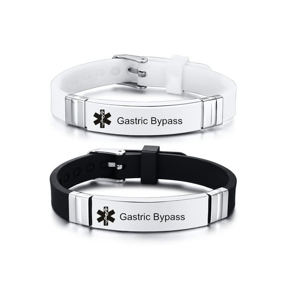 Gastric Bypass Medical Id Bracelet