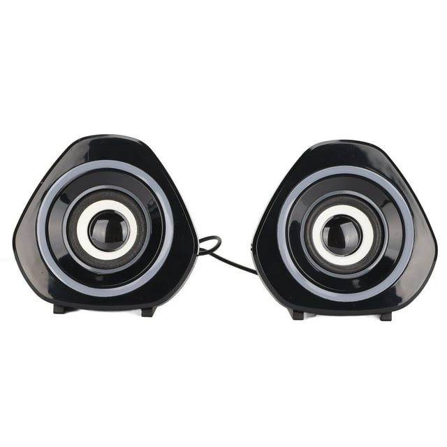 Altavoces de escritorio NikouMX USB pequeños con Cable para PC