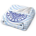 thumbnail image 2 of Kean University Logo Fleece Blanket, Very Soft Microfiber Flannel Blanket for Couch Warm and Cozy for All Seasons, 2 of 6