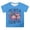 Light Blue822, variant on HAYIMI Kids T-Shirts Patriotic Holiday Graphic Tee For Girls Festive Celebration Tops O-Neck Comfortable Casual Shirt Youth Apparel Celebrate America's 250th Anniversary 1776-2026 Boho Dailywear
