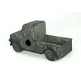 thumbnail image 2 of Zeckos Rustic Distressed Metal Retro Pickup Truck Hanging Birdhouse - Black, 2 of 3