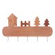 thumbnail image 1 of GOOHOCHY Organizador de llaves de pared: llavero con ganchos - Perchero para entrada, pasillo, cocina - Perchero para abrigos y accesorios, 1 of 8