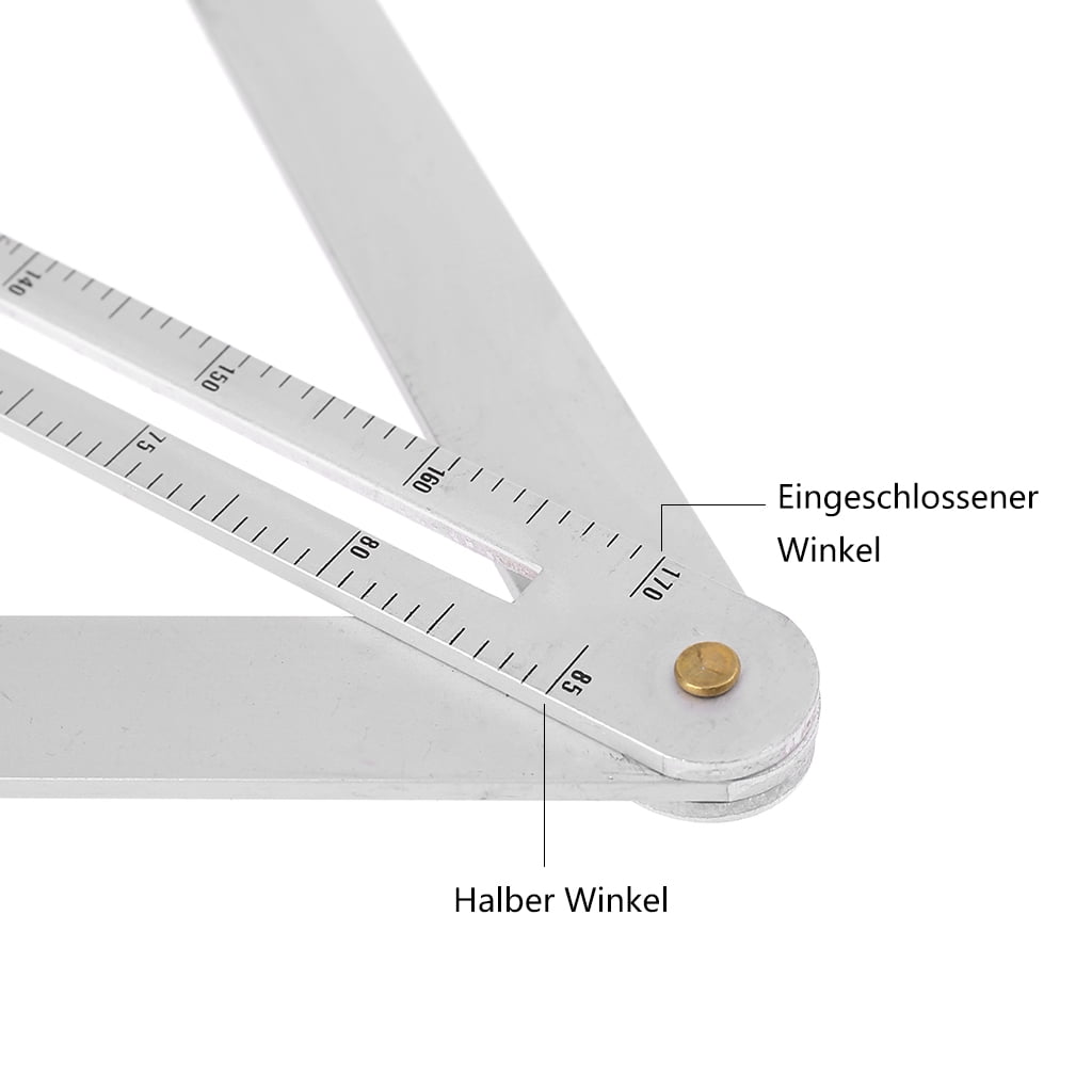 Miter Angle Measuring Tool Ruler Protractor Multi-Angle Gauge Woodworking Tools