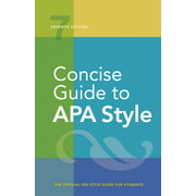Concise Guide to APA Style : 7th Edition (Official) (Edition 7) (Other)