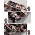 thumbnail image 5 of Matchstick Women Long Sleeve Flannel Plaid Checked Shirt (XS-XXL), 5 of 5