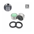 thumbnail image 2 of 2 PCS Water Saving Kitchen Sink Faucet Aerator Stainless Steel Shell M24 Male Thread 2L 3L 4L Tap Kitchen Accessories Fitting For Kitchen Bathroom ,Water Saving, 2 of 7