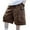 Coffee, variant on Utoimkio Toddler Boys Casual Loose Cargo Shorts Solid Color Pull On Short Pants with Pockets Summer Clothes Size 6-15T