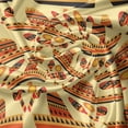 thumbnail image 5 of Ambesonne Cinco de Mayo Valance Pack of 2, Hats Maracas, 54"X18", Pastel Yellow Multicolor, 5 of 5